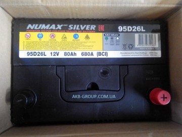 NUMAX 95D26L 80AH -680A